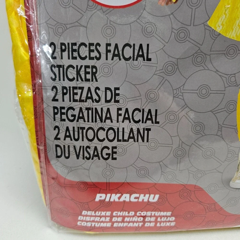 Girls Pokemon Halloween Costume Pikachu Yellow Classic Dress Medium 7-8 NEW 59 - Picture 6 of 11